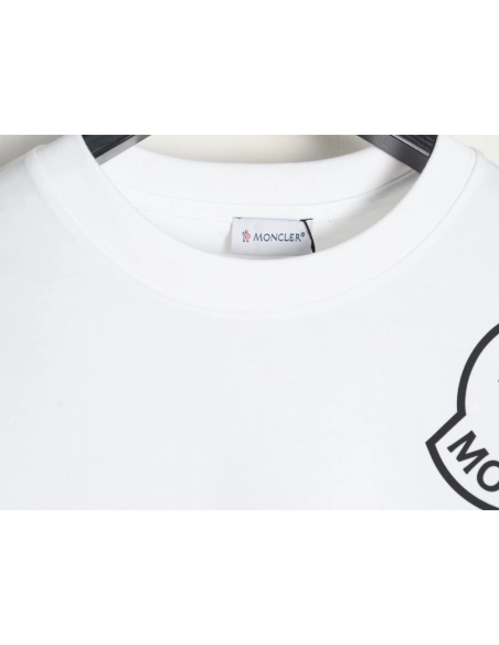 Moncler chest embossed logo print short sleeves,Moncler