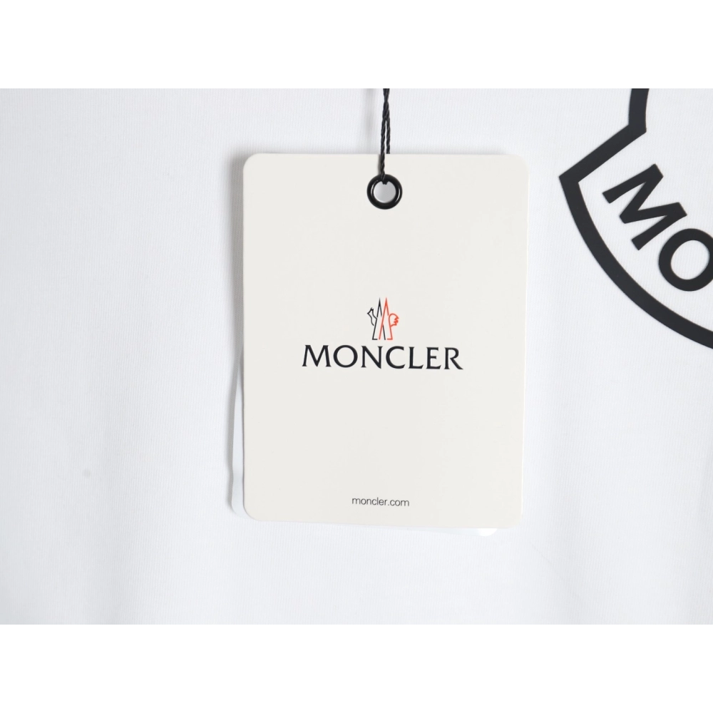 Moncler chest embossed logo print short sleeves,Moncler
