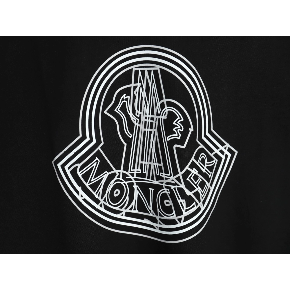 Moncler overlapping logo print short sleeves TSK1,Moncler