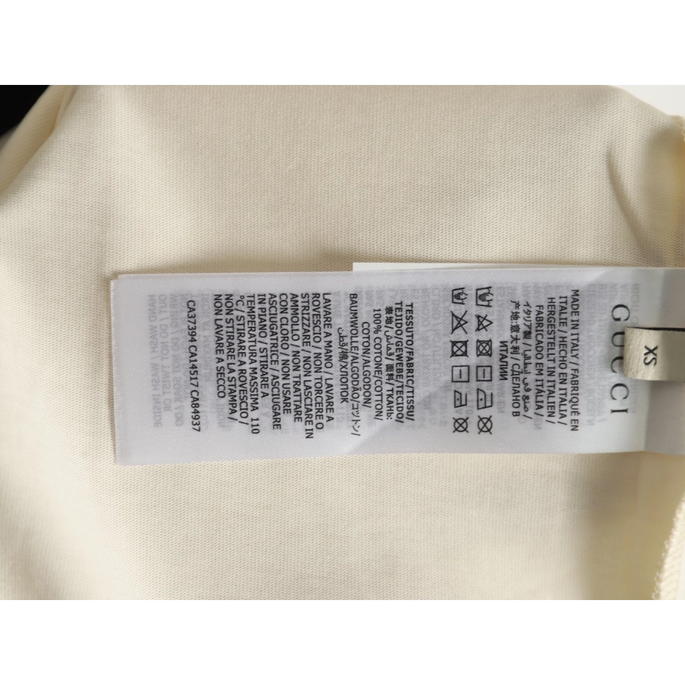 Gucci &amp; Balenciaga joint graffiti letter print short-sleeve,Gucci