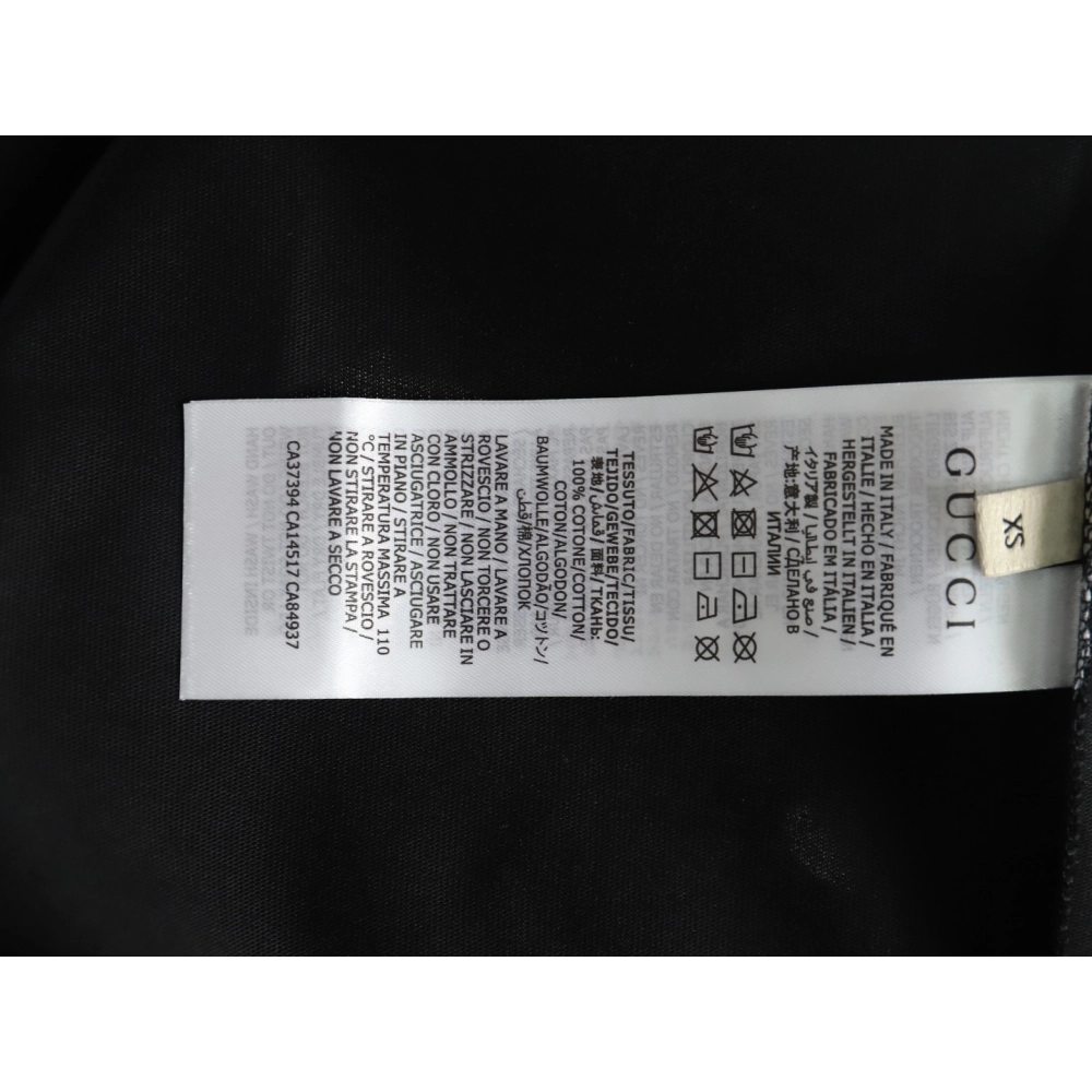 Gucci &amp; Balenciaga joint graffiti letter print short-sleeve TSK1,Gucci