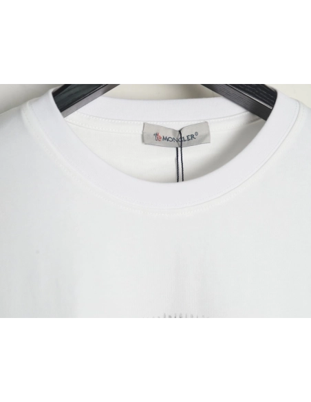 Moncler pixel blurred logo print short sleeves,Moncler