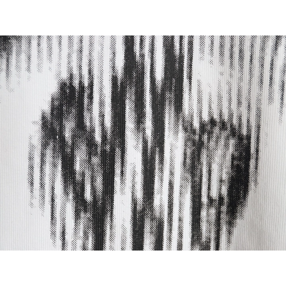 Moncler pixel blurred logo print short sleeves,Moncler