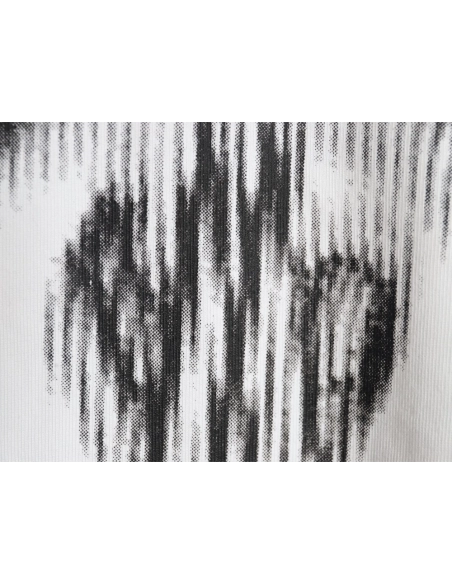 Moncler pixel blurred logo print short sleeves,Moncler