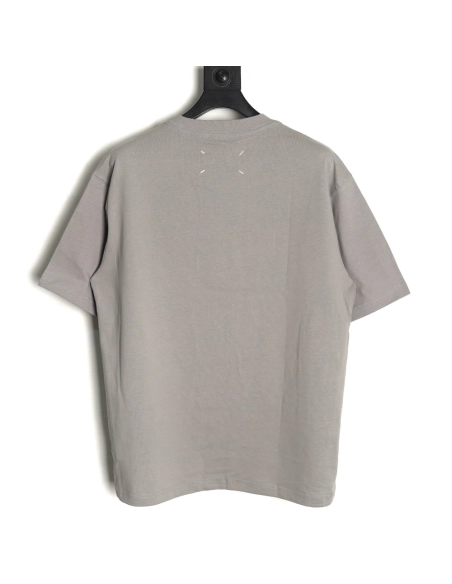 Maison Margiela geometric numbers embroidered short-sleeved T-shirt TSK1,Maison Margiela