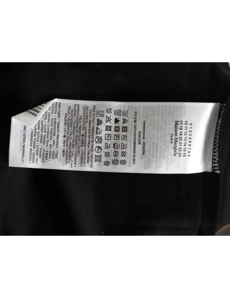 Maison Margiela geometric numbers embroidered short-sleeved T-shirt TSK2,Maison Margiela
