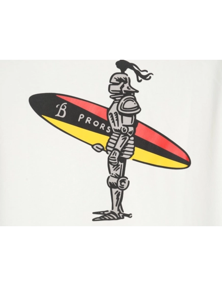 Burberry War Horse Surf Skate Print Short Sleeve T-Shirt,Burberry
