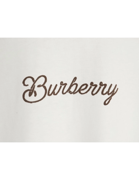 Burberry War Horse Surf Skate Print Short Sleeve T-Shirt,Burberry