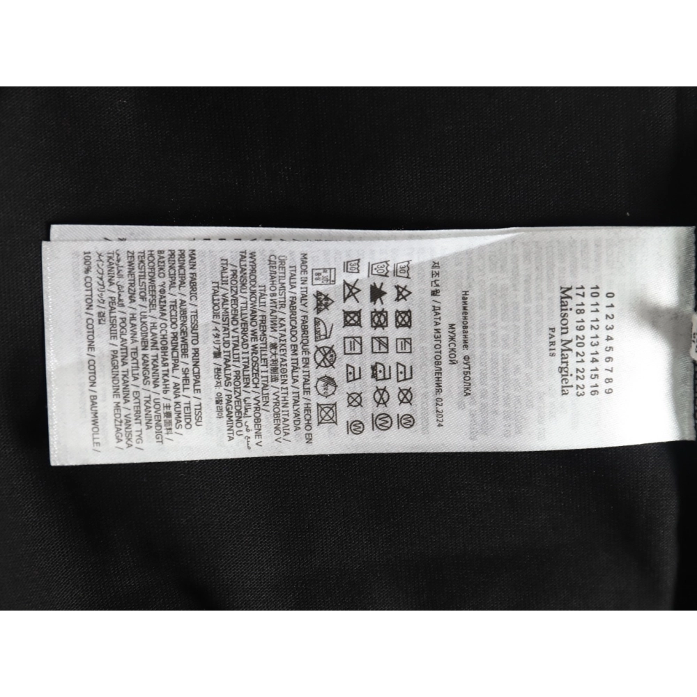 Maison Margiela &amp; Tommy Cash embroidered logo crew neck short sleeve T-shirt TSK1,Maison Margiela