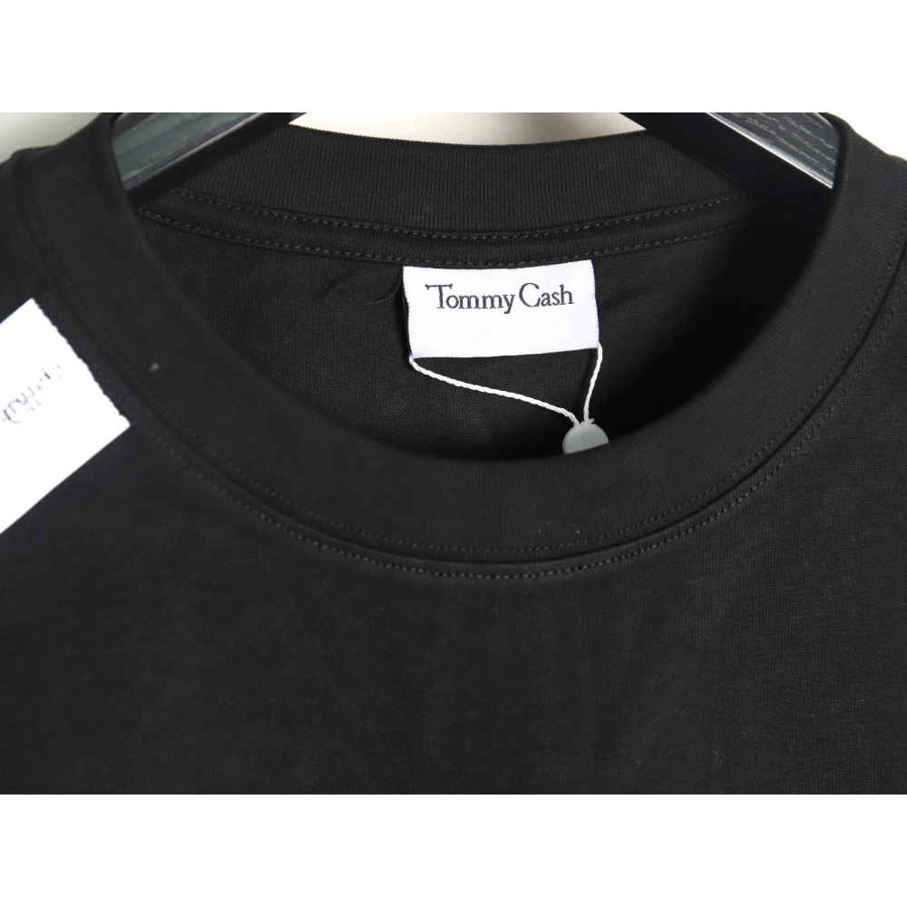 Maison Margiela &amp; Tommy Cash embroidered logo crew neck short sleeve T-shirt TSK1,Maison Margiela