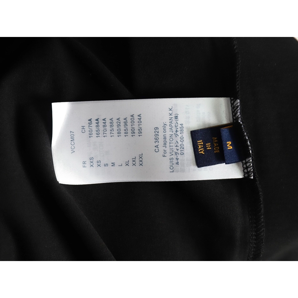 Louis Vuitton hand-painted colorful logo graffiti short-sleeved T-shirt TSK1,Louis Vuitton