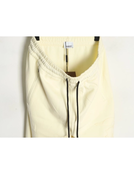 Burberry 3D embroidered logo sports casual sweatpants,Burberry