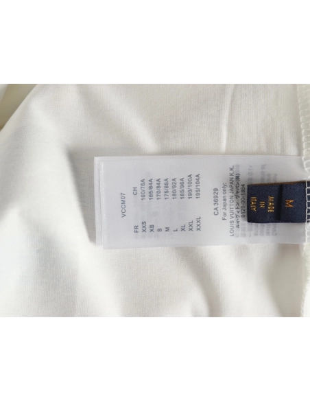 Louis Vuitton Back Painted Cloud Graffiti Short Sleeve T-shirt,Louis Vuitton