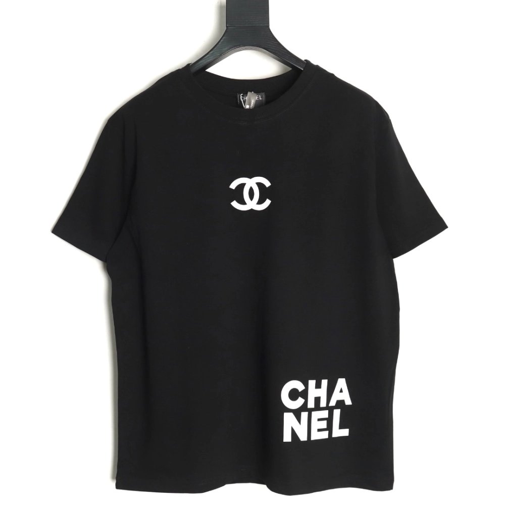 Chanel chest press rubber short sleeve T-shirt TSK1,Chanel