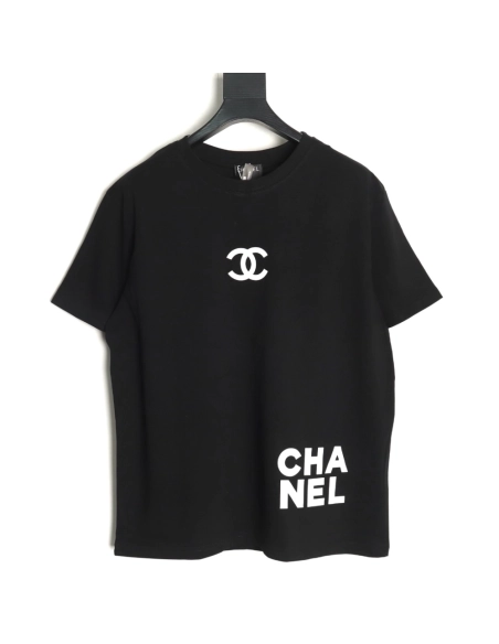 Chanel chest press rubber short sleeve T-shirt TSK1,Chanel