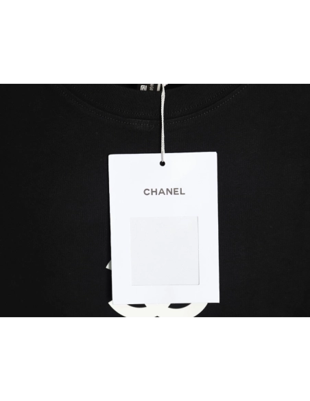 Chanel chest press rubber short sleeve T-shirt TSK1,Chanel
