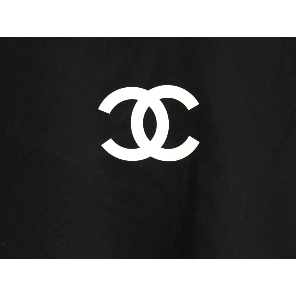 Chanel chest press rubber short sleeve T-shirt TSK1,Chanel