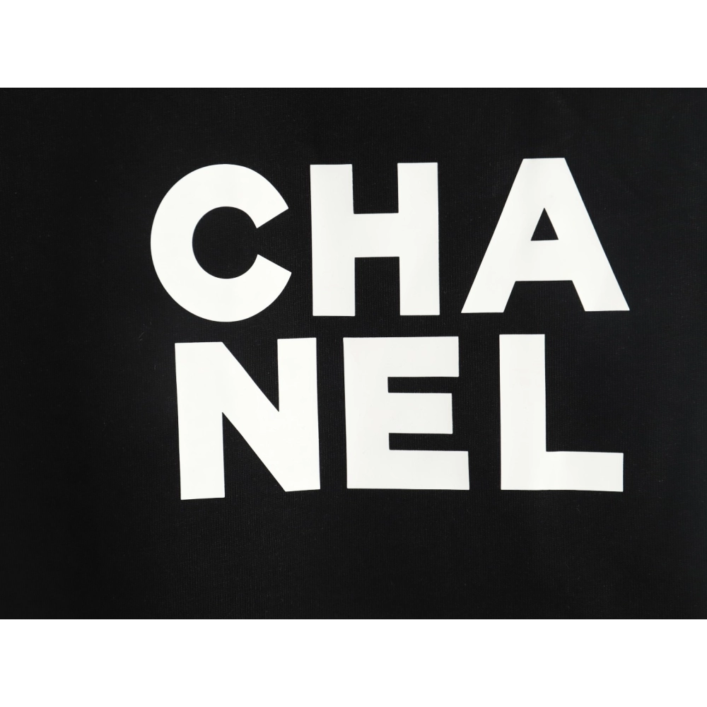 Chanel chest press rubber short sleeve T-shirt TSK1,Chanel