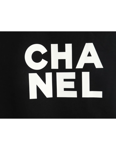 Chanel chest press rubber short sleeve T-shirt TSK1,Chanel