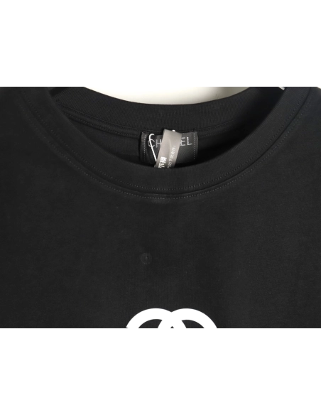 Chanel chest press rubber short sleeve T-shirt TSK1,Chanel