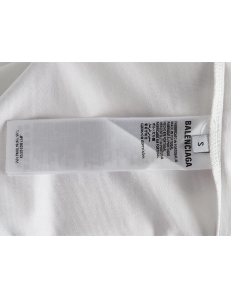Balenciaga NICOLE Art Short Sleeve T-Shirt,Balenciaga