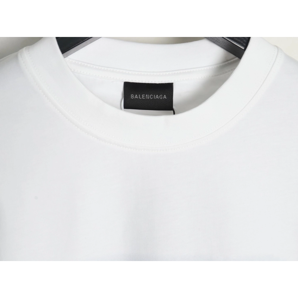 Balenciaga NICOLE Art Short Sleeve T-Shirt,Balenciaga