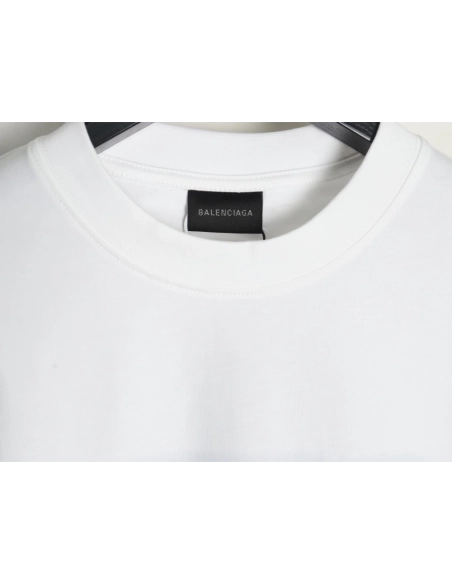Balenciaga NICOLE Art Short Sleeve T-Shirt,Balenciaga