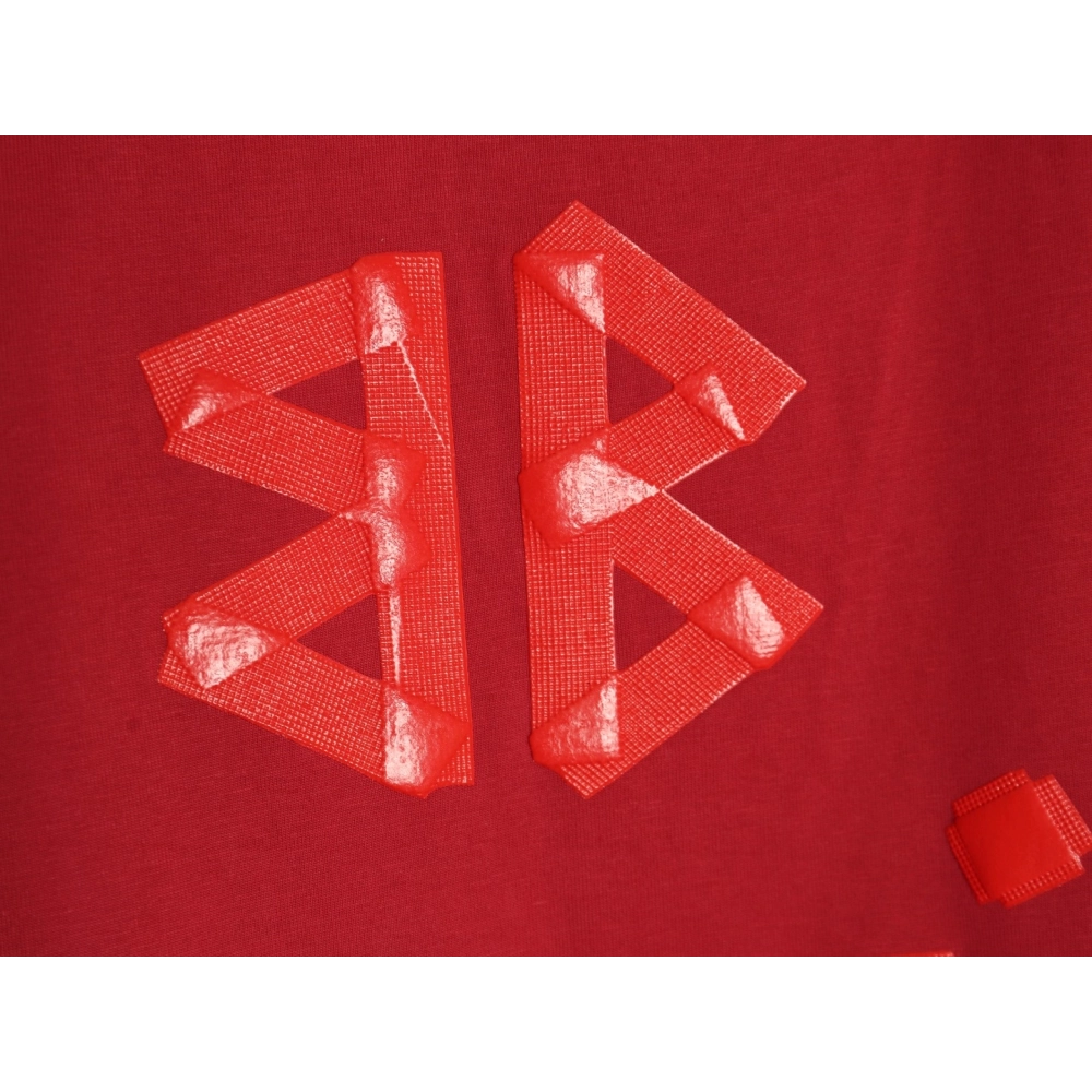 Balenciaga Tape Print Short Sleeve T-Shirt TSK1,Balenciaga