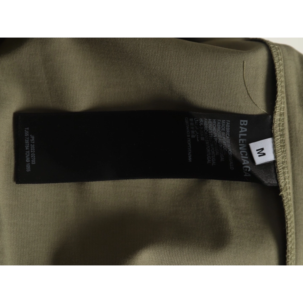 Balenciaga Tape Print Short Sleeve T-Shirt TSK2,Balenciaga