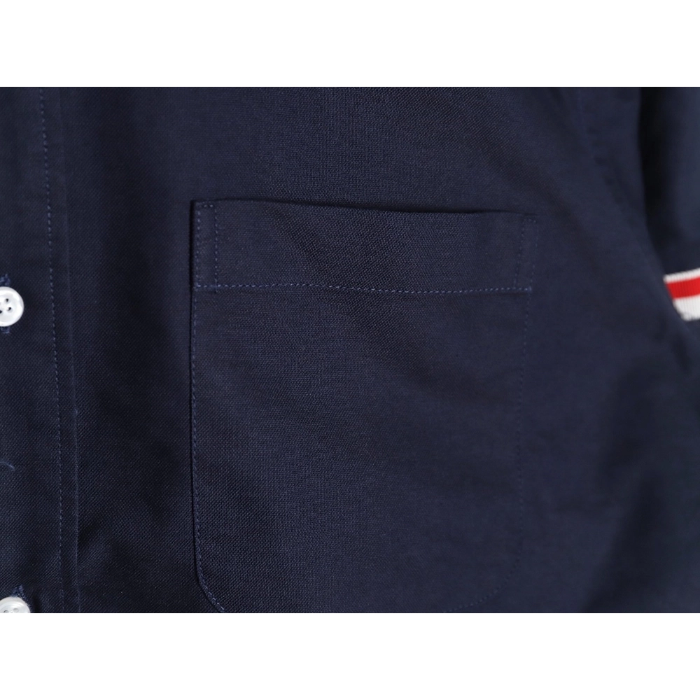 Thom Browne Double Sleeve Logo Shirt TSK2,Thom Browne