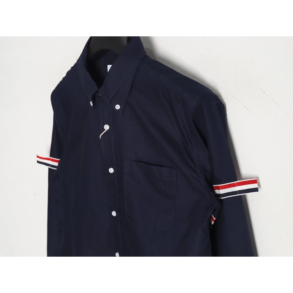 Thom Browne Double Sleeve Logo Shirt TSK2,Thom Browne