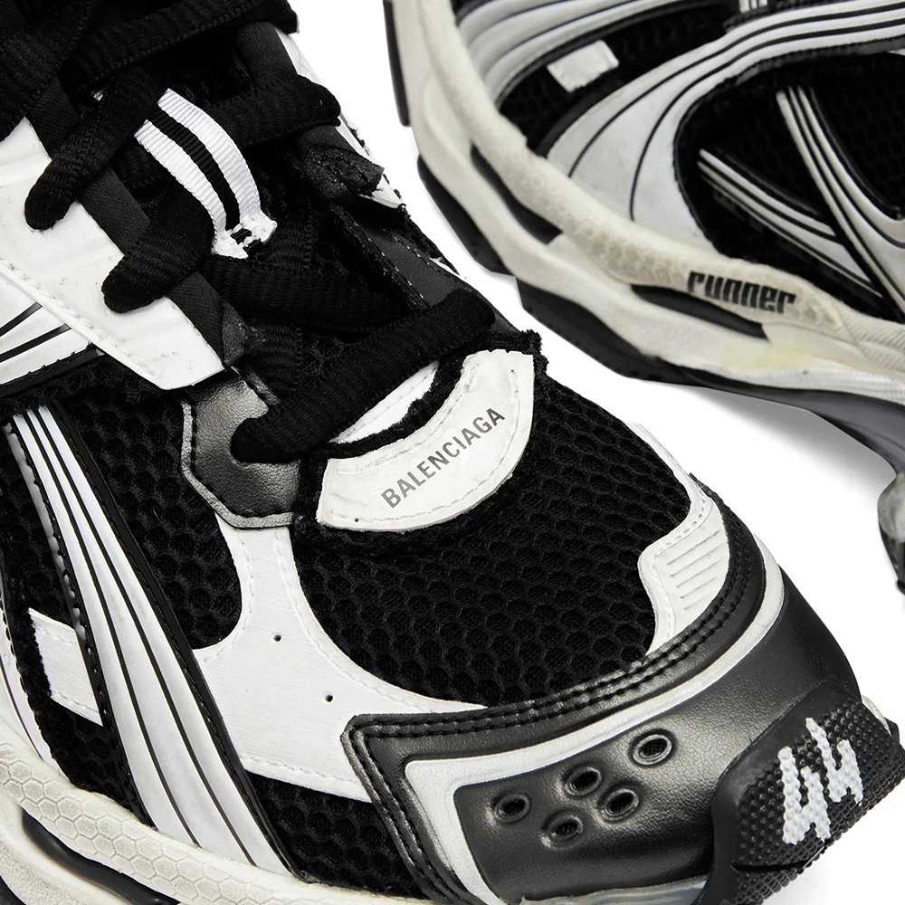 Balenciaga Runner Sneaker White Black,Balenciaga Runner