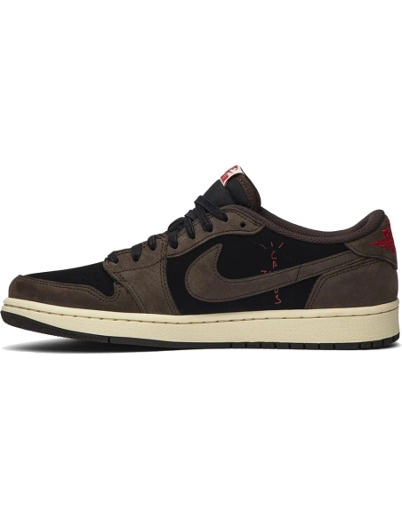Little KidsTravis Scott x Air Jordan 1 Low Mocha,KIDS SNEAKERS