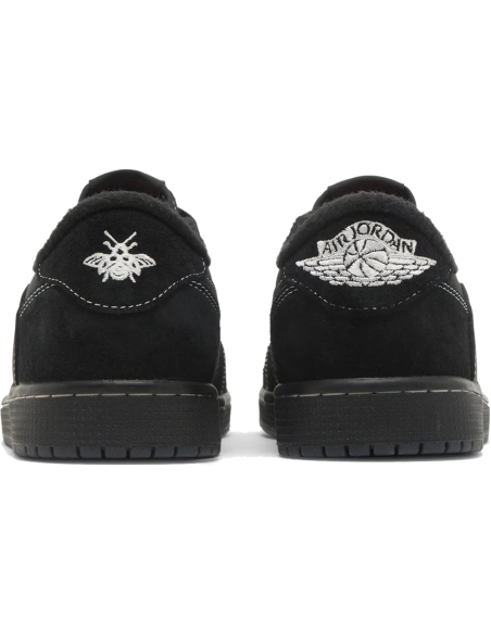 Little Kids Travis Scott x Air Jordan 1 Retro Low Black Phantom,KIDS SNEAKERS