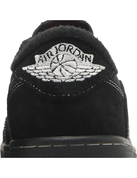 Little Kids Travis Scott x Air Jordan 1 Retro Low Black Phantom,KIDS SNEAKERS