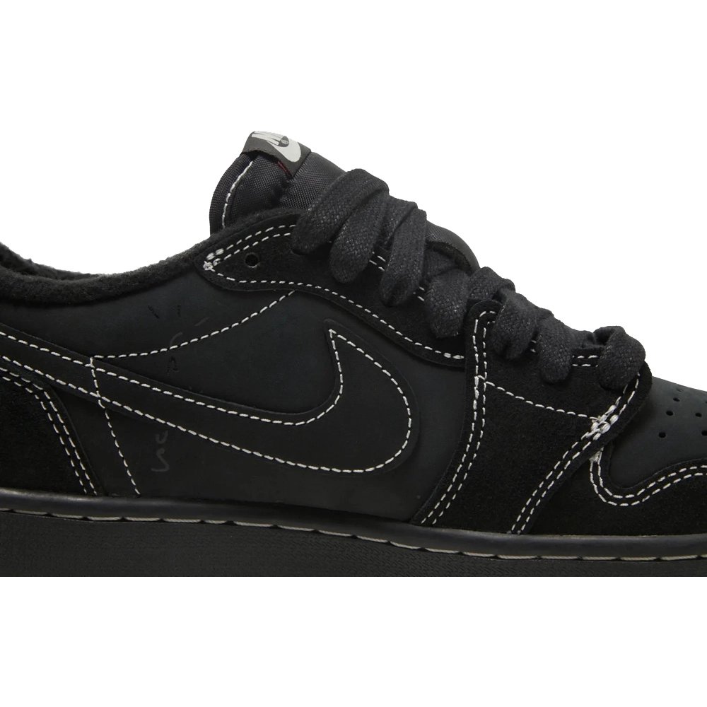 Little Kids Travis Scott x Air Jordan 1 Retro Low Black Phantom,KIDS SNEAKERS