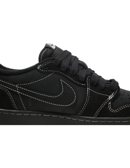 Little Kids Travis Scott x Air Jordan 1 Retro Low Black Phantom,KIDS SNEAKERS