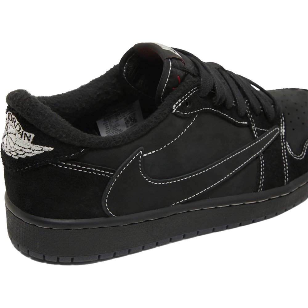 Little Kids Travis Scott x Air Jordan 1 Retro Low Black Phantom,KIDS SNEAKERS