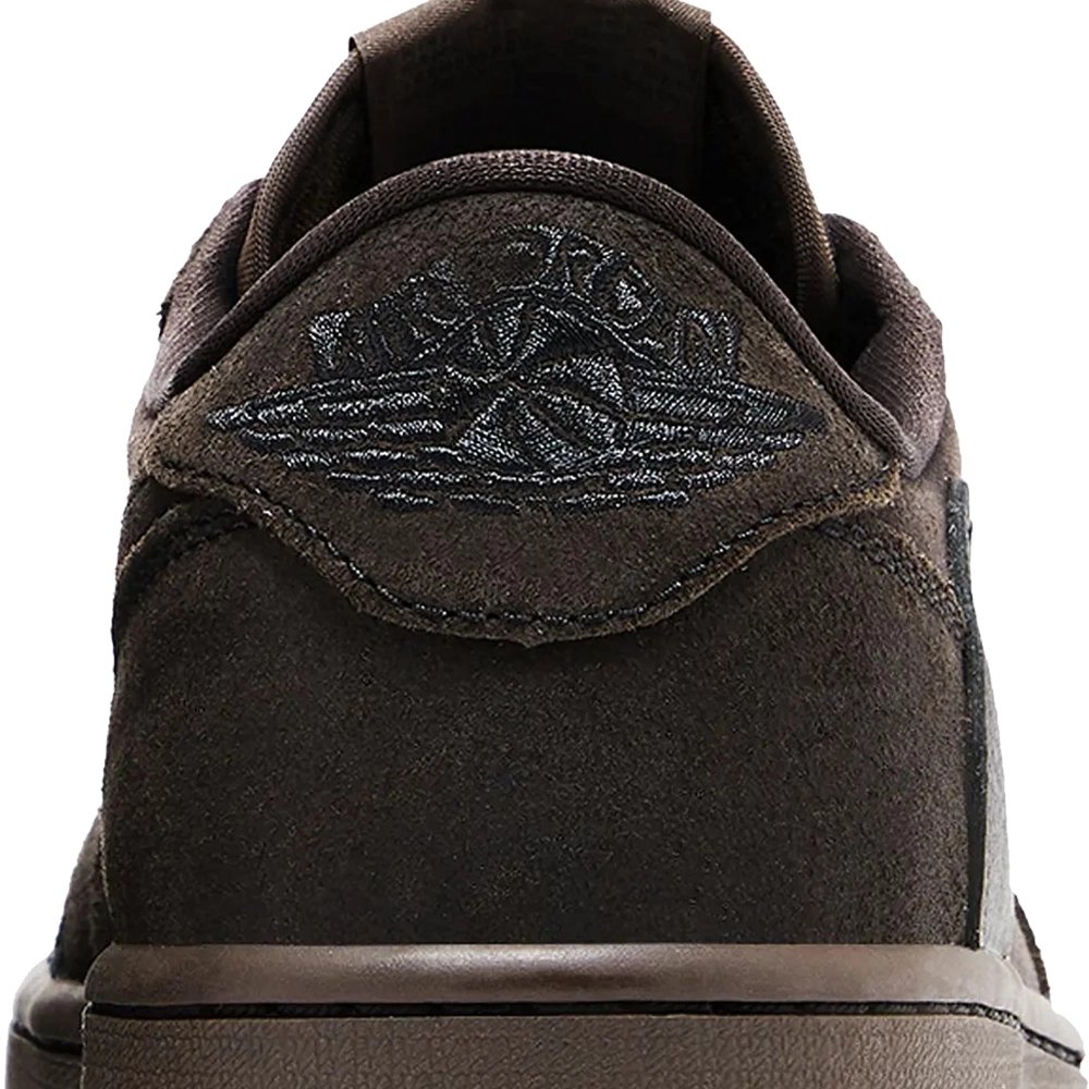 Little Kids Travis Scott x Air Jordan 1 Retro Low Velvet Brown,KIDS SNEAKERS
