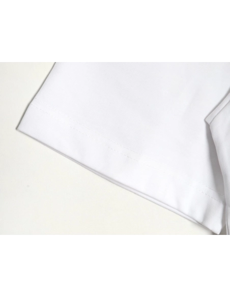 Louis Vuitton ink smudged letters printed short sleeves,Louis Vuitton