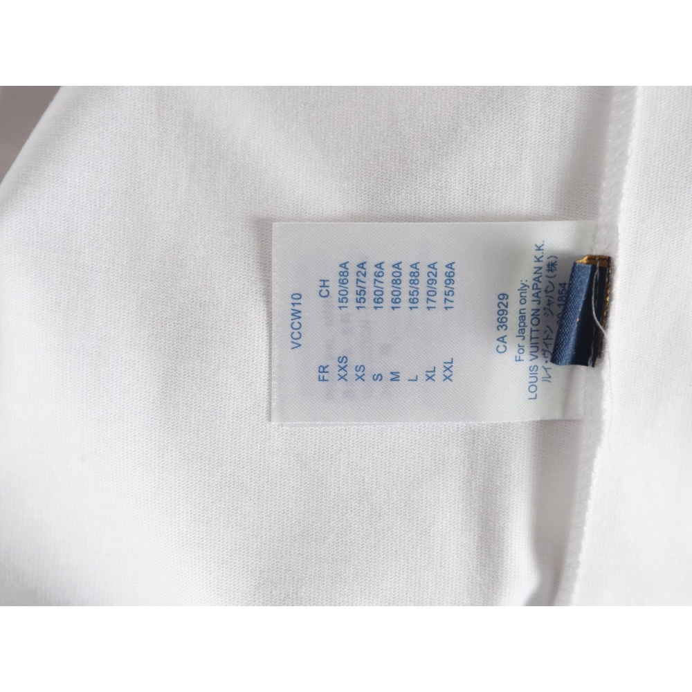Louis Vuitton pearl hot diamond letter logo short sleeve,Louis Vuitton