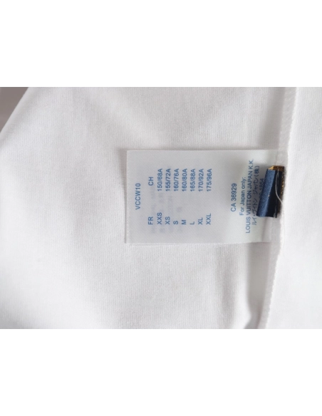 Louis Vuitton pearl hot diamond letter logo short sleeve,Louis Vuitton