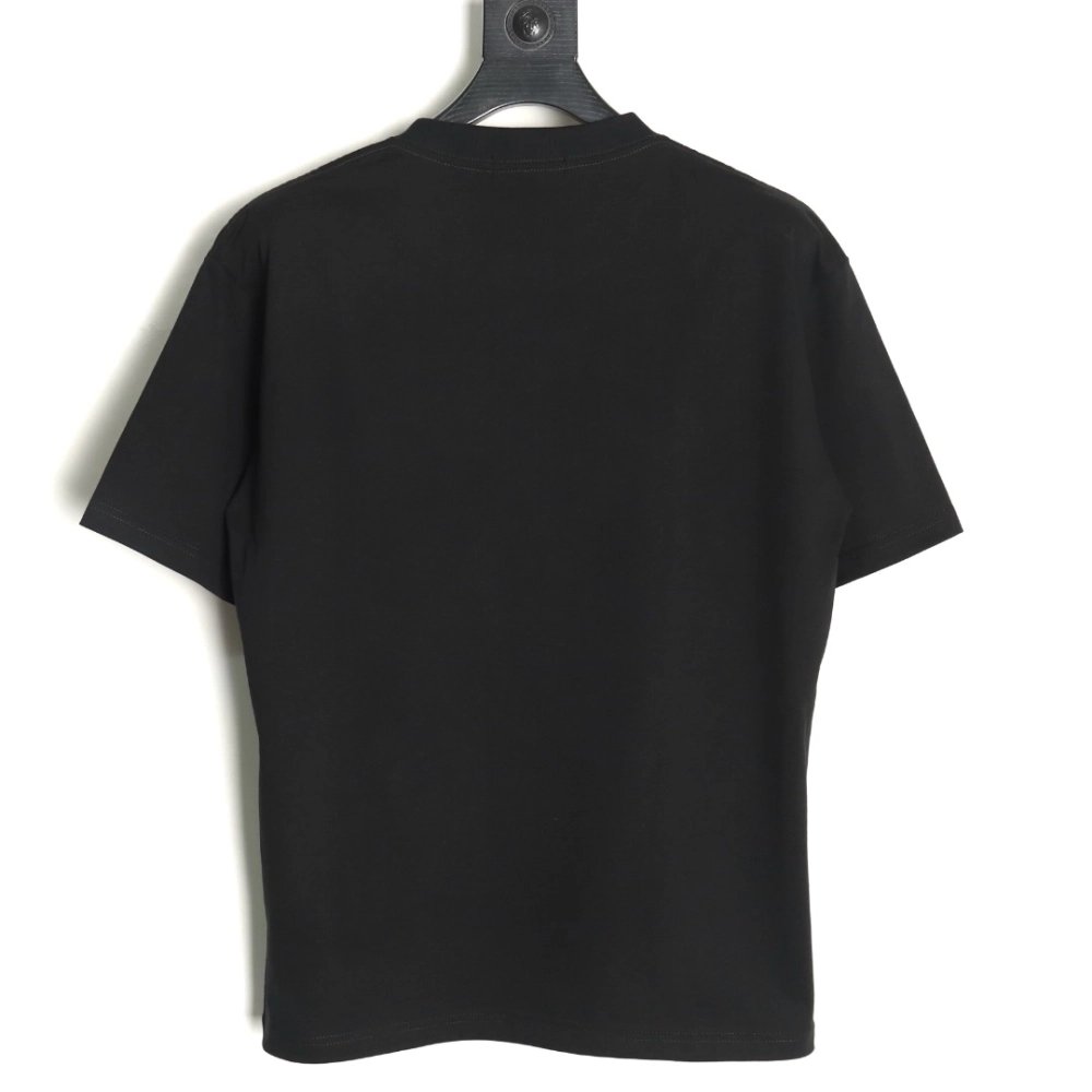 Balenciaga Twisted Letters Short Sleeve T-Shirt TSK1,Balenciaga