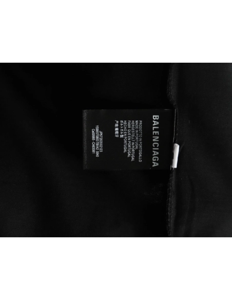 Balenciaga Twisted Letters Short Sleeve T-Shirt TSK1,Balenciaga