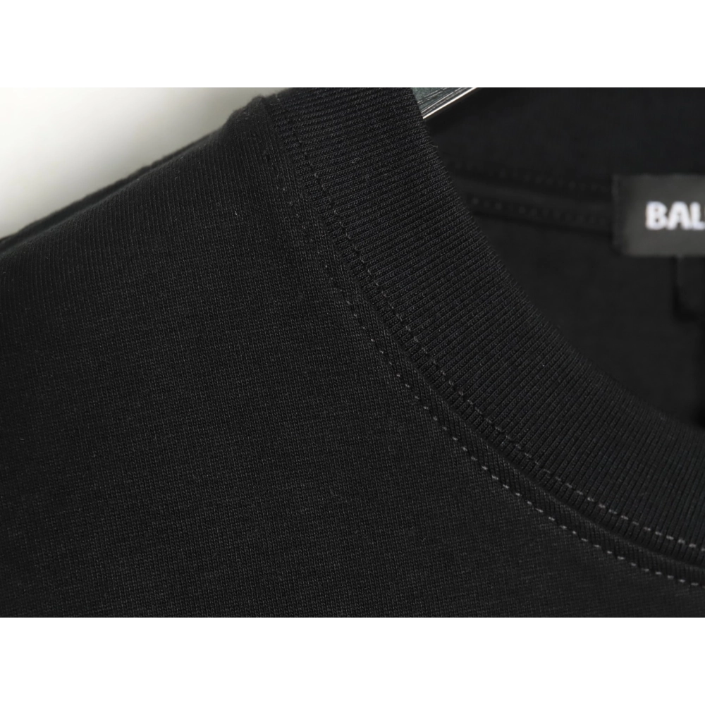 Balenciaga Twisted Letters Short Sleeve T-Shirt TSK1,Balenciaga