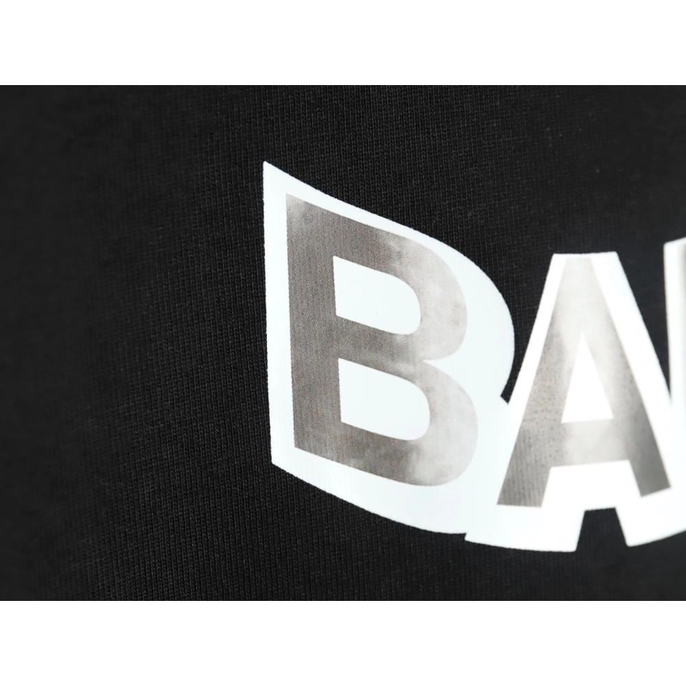 Balenciaga Twisted Letters Short Sleeve T-Shirt TSK1,Balenciaga