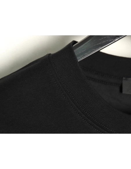 Prada Chest Triangle Logo Back Hem Letters Short Sleeves,Prada