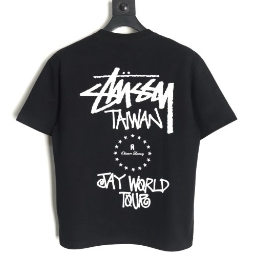 Stussy JAY Tour Concert Collaboration T-shirt TSK1,Stussy