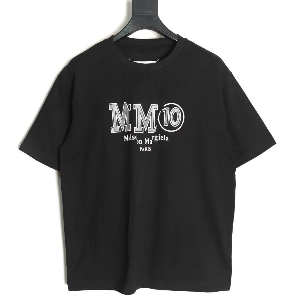 Maison Margiela MM10 printed crew neck short-sleeved T-shirt TSK1,Maison Margiela