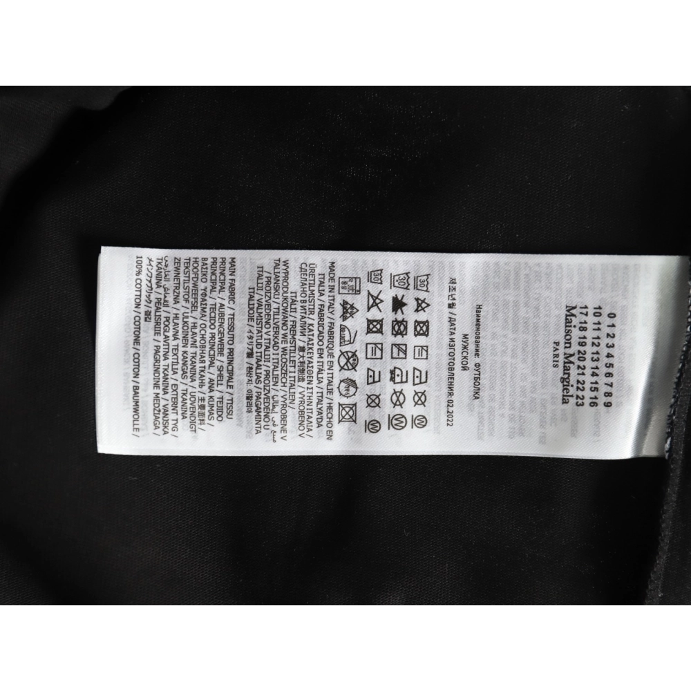 Maison Margiela MM10 printed crew neck short-sleeved T-shirt TSK1,Maison Margiela